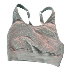 Women's Fabletics Gray Sports Bra. Size Medium